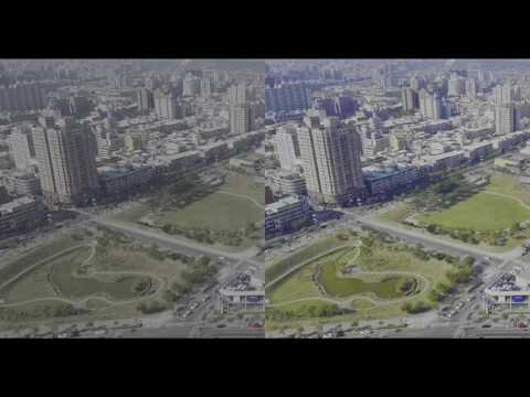 mavic d-log before & after