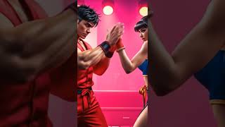 스트리트파이터 캔과 춘려의 격투 2편. ストリートファイター 缶と春麗の激闘 第2弾 #breakbeatgalau
