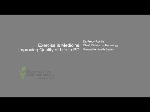 Exercise is Medicine Improving Quality of Life in PD