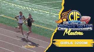 2025 TF - CIF-Southern Section Ford Masters Track & Field Meet - Girls 3200M