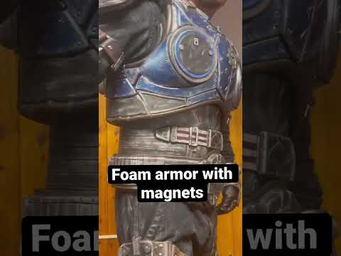 Foam Armor W/ Magnets #gearsofwar #cosplay