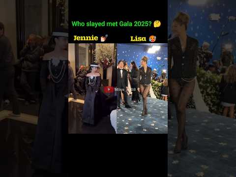 Whose look do you like? 🤔😳 #lisa #jennie #fypviralシ #ytshorts @jennierubyjane
