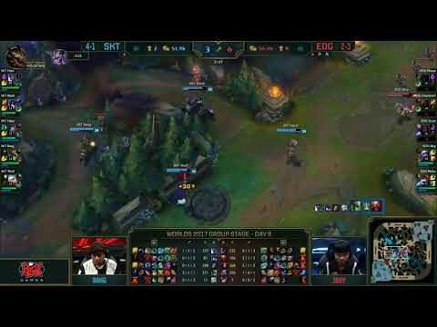 EDG에게 또다시 트라우마를 안겨준 SKT ㄷㄷㄷㄷ