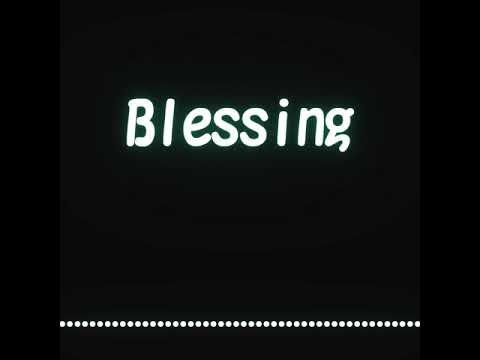 コードとかよく分からないけどBlessingを打ち込んでみた