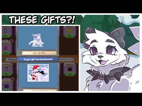Opening OVER 300 Gifts on Animal Jam..