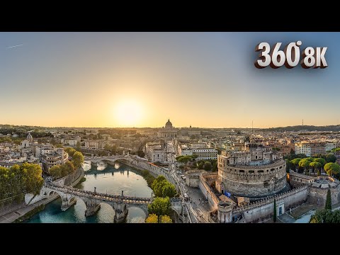 Vatican 360°: A New Dawn from Above | Calming Meditation & Virtual Tour