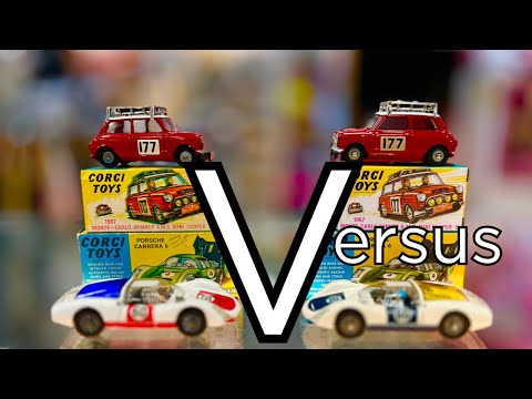Vintage Corgi Models Versus corgi Model Club Reproductions
