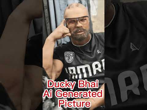 Ducky Bhai Ai Generated Picture