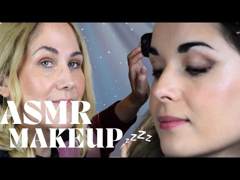 ASMR Makeup Artist does Zendaya's inspired Soft Siren look | makeup sounds sleep (no talk )