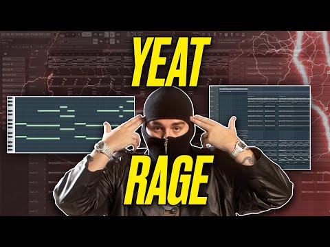 HOW TO MAKE CRAZY RAGE BEATS FOR YEAT! (FL STUDIO TUTORIAL)