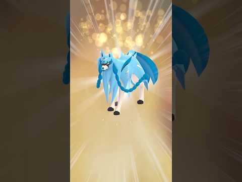 やまださんと色違いザシアン交換したら超高個体きたああああ！！！！　#ポケモンGO #色違いザシアン　#キラ交換　@YAMADA_ch_ndm