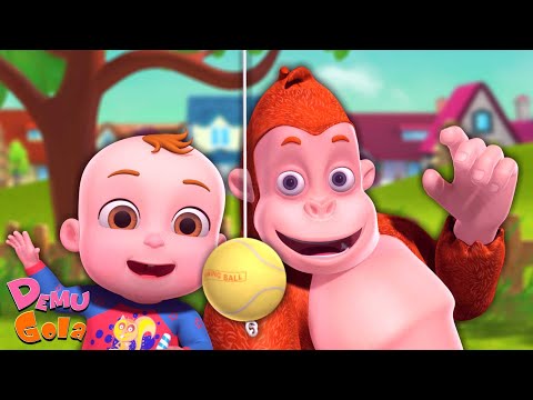 Tennis Ball Episode  | Demu Gola | Cartoon Animation For Children | Fun Learning Kids Show