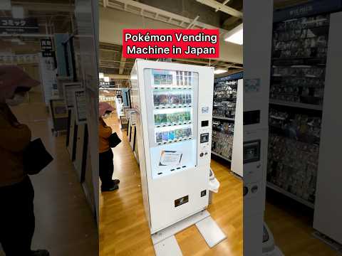 I Found a BIG Pokemon Card Vending Machine in Japan 😧