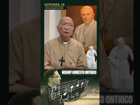 Bishop Honesto Ongtioco invites you to Luwalhati sa Diyos: The Legacy of Fr Honti. #hontiat100