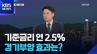 기준금리 0.25%p↓…경기부양 마중물 될까? / KBS  2025.05.29.