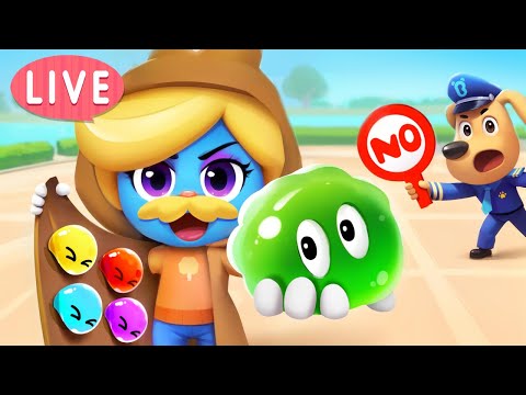 🔴LIVE | No No Dangerous Toys | Useful Story | Safety Rules for Kids | Sheriff Labrador