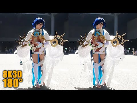 [8K60P VR180] The 11th WorldLine Comic CON in Chengdu, China 12