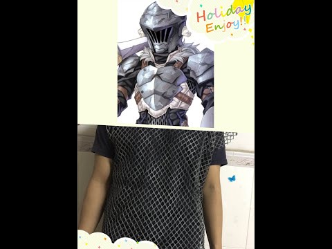 How to Make Goblin Slayer Cosplay Armor Chain Mail in 3 Minutes 4 Steps