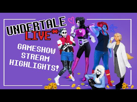 UNDERTALE GAMESHOW Highlights (Cosplay Livestream)