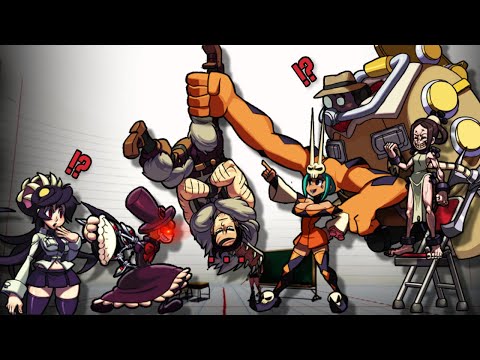 Skullgirls 2nd Encore | Flashy But Not Optimal Beowulf Assist Combos