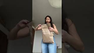 #unboxing part 1 #fashionshorts #haul #haulvideo #unboxingvideo #reformation #farfetch