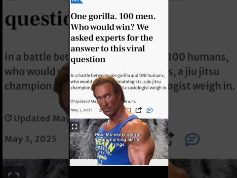Gorilla loses 😭 #memes #memesdaily #meme #shorts #shortsviral #shortsvideo #funny #funnyshorts