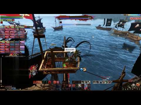 ArcheAge - Kraken Fight with Kenshi, Dark Requiem & Sin Ley
