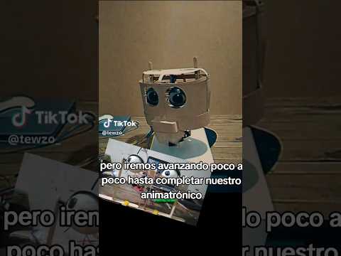 Reúnan los materiales para hacer su animatrónico #viralvideo