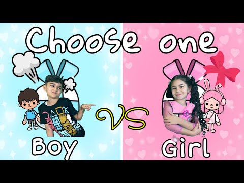 Toca Boca house | boys💙vs girls 💖| choose one | TOCA LIFE
