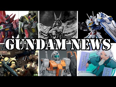 NEW Gunpla Announced, MRS Woundwort Rah, WfM Drama CD, Anubis Gundam, IBO MSV, And More[Gundam News]