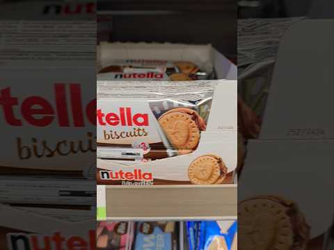 CU에 누텔라 비스킷 출시#nutella#CU#누텔라비스킷