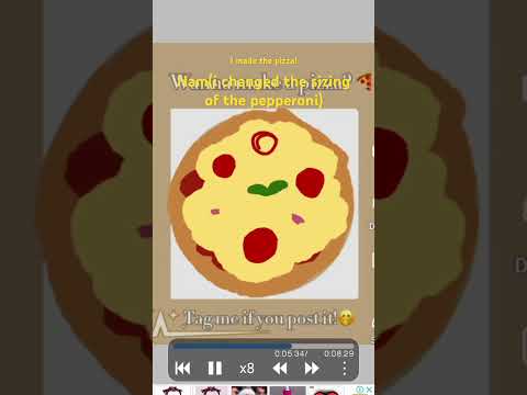 @VixU3 PIZZA!!!🍕 #@VixU3 #pizza #speedpaint #imadeapizza
