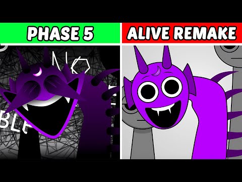 Incredibox Sprunki Phase 5 Remake But New Alive Version