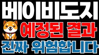 [베이비도지 코인전망] 베이비도지의 예정된 운명.. "이 구간" 진짜 위험합니다 🔥