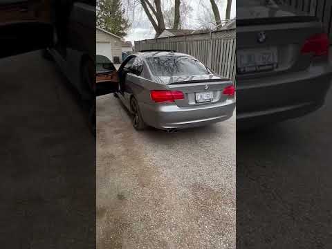 2011 E92 328i straight pipe idle sound