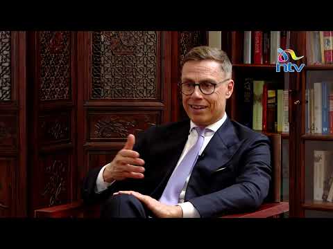 Interview with the President of Finland, Alexander Stubb, during his state visit to Kenya