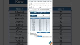 Dynamic Row Filtering: Filter Nth Row Based on Cell Value in Excel! 📊🔍✨ #filterfunction