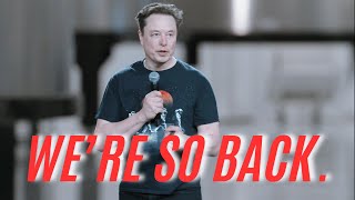 Elon Musk Serves Up New Starship Program Information!!!
