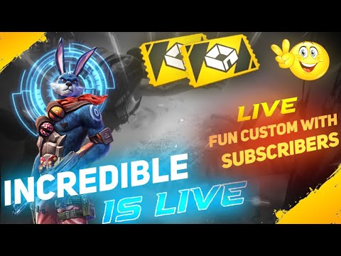 FREE FIRE LIVE CUSTOM ROOM | FF LIVE GIVEAWAY ? 🗿  #freefire
