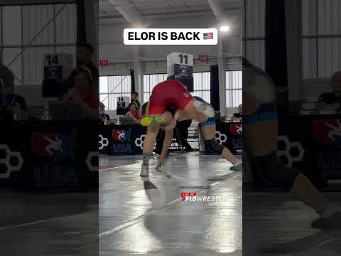 Amit Elor wins her first match back at 72 kg and is into the World Team Trials finals!