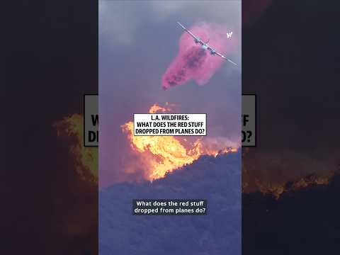 How does fire retardant work?