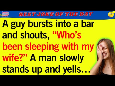 "Who's Been Sleeping with My Wife?!" 😂 One Guy Stands Up... BEST JOKE OF THE DAY!