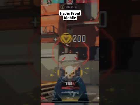 Hyper Front Mobile.........#gaming #games #gamer #mobile #mobilegames #hyperfront #valorant #shorts