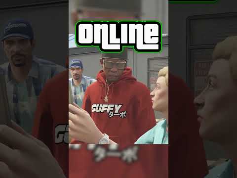 GTA 5 vs Online Part 6 #gta #gta5 #gtav
