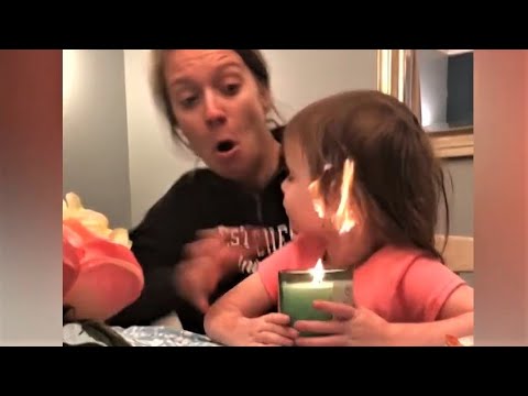 Babies Trying to Blow Birtday Candles Most Funny Video Fails
