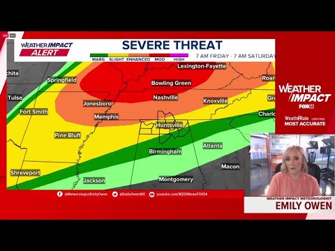 FOX54 Weather Impact Alert Update with Meteorologist Emily Owen