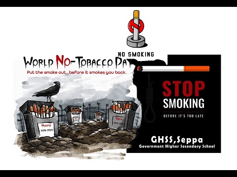 Awareness : No Tobacco : GHSS, Seppa I Initiated & Directed by Loma Rebe IEast Kameng District, A.P