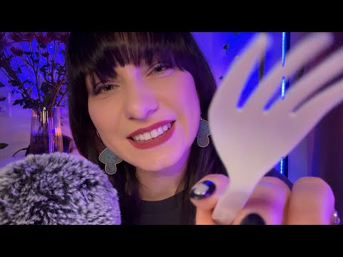 ASMR ✨ Curing Your Tingle Immunity (Mouth sounds, Light triggers, Close up face scratching)