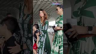 Shweta Tiwari, Along With Daughter Palak Tiwari And Son, Leaves For A Family Vacation