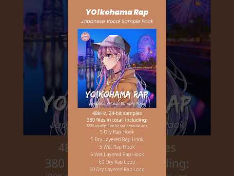 YO!kohama Rap Japanese Vocal Sample Pack Cut 1 #shorts